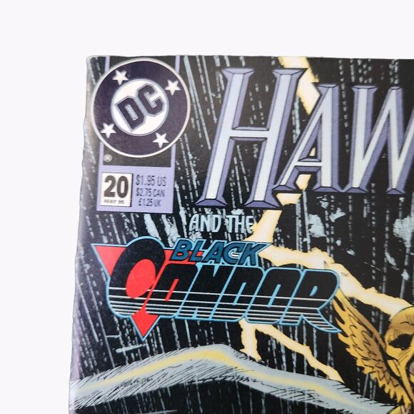 DC Comics Hawkman #20 Stalking The Skies 1995 Comic Book Bagged Boarded - Picture 2 of 3